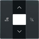 Busch-Jaeger Zentralscheibe, Rahmen anthrazit, Retail