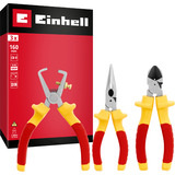 EINHELL VDE-Zangen-Set, 3-teilig  rot/gelb, 160 mm