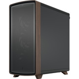 Fractal Design Summit Black TG Light Tint, Tower-Gehäuse schwarz/holz