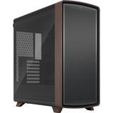 Fractal Design Summit Black TG Light Tint, Tower-Gehäuse schwarz/holz