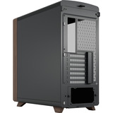 Fractal Design Summit Black TG Light Tint, Tower-Gehäuse schwarz/holz