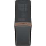 Fractal Design Summit Black TG Light Tint, Tower-Gehäuse schwarz/holz