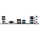 GIGABYTE A520M S2HP, Mainboard schwarz/grau