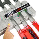 Hot Wheels Hot Wheels Racing Formel 1 Grand Prix Trackset, Rennbahn mit 3 Die-Cast Spielzeugautos im Maßstab 1:64