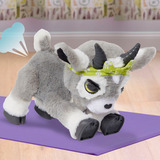 Just Play furReal Daisy Yoga-Ziege mit Bewegungs- und Soundfunktion, Kuscheltier 