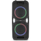 Medion Life PE-1 Pure Partylautsprecher schwarz, Bluetooth, UKW Radio, Lichteffekte, Karaoke