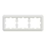 Merten D-Antik Rahmen dreifach weiß, Retail