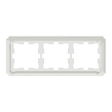 Merten D-Antik Rahmen dreifach weiß, Retail