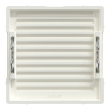 Merten Zentralplatte für Signalgeber, glänzend, Unterputz, Kunststoff, Schutzart IP20 weiß (glänzend), Retail