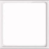 Merten Zwischenring für Kombieinsatz, glänzend, Unterputz, Kunststoff, Maße 56 x 56 x 7 mm, Abdeckung weiß (glänzend), Retail