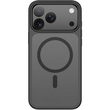 Nevox StyleShell INVISIO, Handyhülle schwarz, iPhone 17 Pro Max, kompatibel mit MagSafe