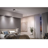 Philips Hue White & Color Ambiance Centura Einbauspot 3er-Pack, LED-Leuchte schwarz, rund