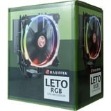 RAIJINTEK LETO RGB, CPU-Kühler schwarz, 120 mm