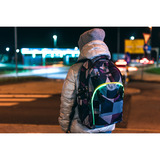 Schildkröt Wheel Bee Generation Z - PUZZLE , Rucksack violett,  LED, 30 Liter