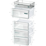 Siemens KG36NVIAG iQ300, Kühl-/Gefrierkombination edelstahl