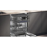 Siemens SN53ES22CE iQ300, Spülmaschine edelstahl (gebürstet)/schwarz, 60 cm, Home Connect