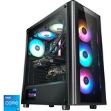 Thermaltake Simonos Black, Gaming-PC schwarz/transparent, Windows 10 Home 64-Bit