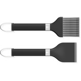 Weber Premium Reinigungsset für Holzpelletgrills, Bürste 2-teilig
