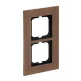 0 Rahmen zwei fach bronze, Retail