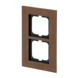0 Rahmen zwei fach bronze, Retail