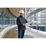 Bosch Professional Heat+Jacket GHJ 12+18V Solo Größe 3XL, Arbeitskleidung schwarz, ohne Akku und Ladegerät