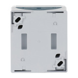 Busch-Jaeger Ausschalter zweipolig Aufputz mit Wippe, Basiselement mit Komplettgehäuse 2601/2 W-53 blaugrün, Retail