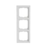 Busch-Jaeger Rahmen dreifach, future linear, Plattform 63, matt, Kunststoff, Unterputzmontage weiß (matt), Retail