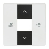 Busch-Jaeger Zentralscheibe studiows, Tastatur weiß, Retail