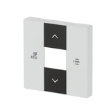 Busch-Jaeger Zentralscheibe studiows, Tastatur weiß, Retail