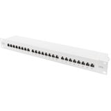 Digitus 19" CAT 6a Patchpanel grau