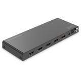 Digitus 8K HDMI Splitter, 1x4 schwarz, mit Downscaler