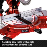 EINHELL Power X-Change Akku-Kapp-und Gehrungssäge TE-MS 18/210 Li-Solo, 18Volt, Kapp- und Gehrungssäge rot/schwarz, ohne Akku und Ladegerät
