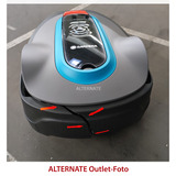 GARDENA Mähroboter smart SILENO city 600m² Set grau/türkis, Li-Ionen Akku 2,1Ah, mit smart Gateway, LONA-Technologie