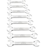 GEDORE Red Doppel-Maulschlüssel-Satz, lang, 8-teilig, Schraubenschlüssel chrom, SW 6 - 22mm