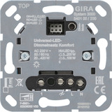 Gira Universal-LED-Dimmeinsatz Komfort, Typ 540100, Unterputz, Drucktaster, dimmbar, Dimmer Retail