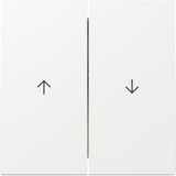 Gira Wippe zweifach mit Pfeilsymbol weiß, Retail