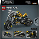 LEGO 42225 Technic Gelbes Motorrad, Konstruktionsspielzeug 