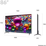 LG 86UA75006LA.AEUQ, LED-Fernseher 217 cm (86 Zoll), schwarz, UltraHD/4K, Tripple Tuner, HDR