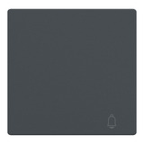 Merten Wippe Klingel für Wechselschalter, Kreuzschalter und Taster, 1-fach, anthrazit anthrazit, Retail