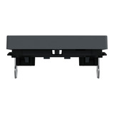 Merten Wippe Klingel für Wechselschalter, Kreuzschalter und Taster, 1-fach, anthrazit anthrazit, Retail