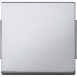 Merten Wippe einteilige für Wechselschalter, Kreuzschalter und Taster, mit Zwischenplatte aluminium, Retail