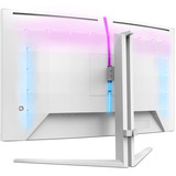 Philips 32M2C5501, Gaming-Monitor 80 cm (31.5 Zoll), weiß, QHD, VA, Curved, Ambiglow, 180Hz Panel