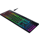 Razer BlackWidow V4 Low-Profile Hyperspeed, Gaming-Tastatur schwarz, DE-Layout, Razer Low-Profile Orange