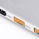 SMARTKEEPER ESSENTIAL USB-A Port Lock (UL03), Einsteckschloss Farbcode Orange, 10 Stück