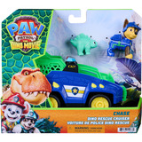 Spin Master Paw Patrol: Der Dino Film - Chases Dino-Rettungs-Cruiser, Spielfahrzeug 