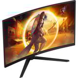 AOC CQ32G4VE, Gaming-Monitor 80 cm (31.5 Zoll), schwarz (matt), QHD, Fast-VA, Curved, HDMI, DP, HDR, 180Hz Panel