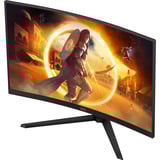 AOC CQ32G4VE, Gaming-Monitor 80 cm (31.5 Zoll), schwarz (matt), QHD, Fast-VA, Curved, HDMI, DP, HDR, 180Hz Panel