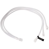 Alphacool Y-Kabelsplitter 4-Pin auf 3x 4-Pin PWM, 60cm weiß