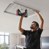 Bosch 18V Profi Set, 5 Werkzeuge (GBH 18V-26, GSB 18V-65, GSA 18V-LI, GWS 18V-11, GLI 18V-1200 C), Werkzeug-Set blau, 3x Li-Ion Akku 5,0Ah, in XL-BOXX