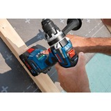 Bosch Professional Akku-Schlagbohrschrauber BITURBO GSB 18V-150 C  Professional solo, 18Volt blau/schwarz, ohne Akku und Ladegerät, L-BOXX